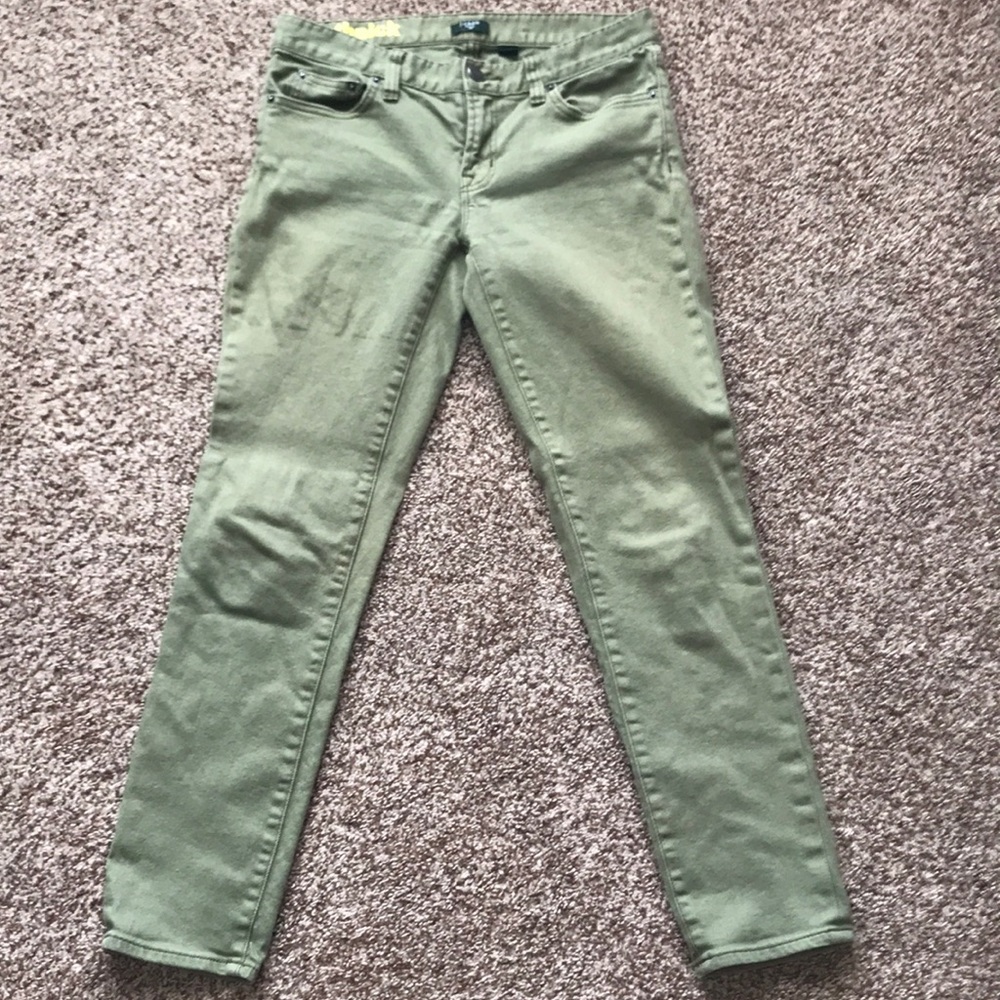 J. Crew Toothpick Jeans size 27